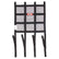 RaceQuip Hybrid Mesh/Ribbon Window Net w/ Mounting Straps 822001RQP