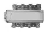Hi-Ram Sheet Metal Fabricated Intake Manifold GM Ls3/L92 92Mm Throttle Body Opening + Fuel Rail Kit Silver With Logo Mounting Provision For Map Sensor On Rear Of Intake Plenum Use GM #12592525 Or Equivalent Sniper EFI