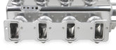 Sheet Metal Fabricated Intake Manifold GM Ls3/L92 Hi-Ram Sheet Metal Fabricated Sheet Metal Intake Manifold Ls3/L92 102Mm Throttle Body Opening + Fuel Rail Kit Silver With Logo Sniper EFI