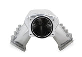 Sheet Metal Fabricated Intake Manifold GM Ls3/L92 Hi-Ram Sheet Metal Fabricated Sheet Metal Intake Manifold Ls3/L92 102Mm Throttle Body Opening + Fuel Rail Kit Silver With Logo Sniper EFI