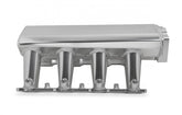 Sheet Metal Fabricated Intake Manifold GM Ls3/L92 Hi-Ram Sheet Metal Fabricated Sheet Metal Intake Manifold Ls3/L92 102Mm Throttle Body Opening + Fuel Rail Kit Silver With Logo Sniper EFI