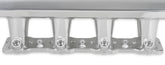 Hi-Ram Low Profile Sheet Metal Fabricated Intake Manifold Ls3/L92 92Mm Throttle Body Opening + Fuel Rail Kit Silver With Logo Low Profile Mounting Provision For Map Sensor On Rear Of Intake Plenum Use GM 12592525 Or Equivalent Sniper EFI