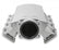 Hi-Ram Low Profile Sheet Metal Fabricated Intake Manifold Ls3/L92 92Mm Throttle Body Opening + Fuel Rail Kit Silver With Logo Low Profile Mounting Provision For Map Sensor On Rear Of Intake Plenum Use GM 12592525 Or Equivalent Sniper EFI