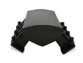 Sheet Metal Fabricated Intake Manifold GM Ls3/L92 92Mm Throttle Body Opening + Fuel Rail Kit Black With Logo Low Profile Mounting Provision For Map Sensor On Rear Of Intake Plenum Use GM #12592525 Or Equivalent Sniper EFI