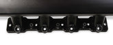 Sheet Metal Fabricated Intake Manifold GM Ls3/L92 92Mm Throttle Body Opening + Fuel Rail Kit Black With Logo Low Profile Mounting Provision For Map Sensor On Rear Of Intake Plenum Use GM #12592525 Or Equivalent Sniper EFI