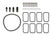 Sheet Metal Fabricated Intake Manifold GM Ls3/L92 92Mm Throttle Body Opening + Fuel Rail Kit Black With Logo Low Profile Mounting Provision For Map Sensor On Rear Of Intake Plenum Use GM #12592525 Or Equivalent Sniper EFI