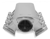 Low-Profile Sheet Metal Fabricated Intake Manifold Hi-Ram Sheet Metal Fabricated Intake Manifold Ls3/L92 102Mm Throttle Body Opening + Fuel Rail Kit Silver With Logo Low Profile Sniper EFI