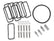 Low-Profile Sheet Metal Fabricated Intake Manifold Hi-Ram Sheet Metal Fabricated Intake Manifold Ls3/L92 102Mm Throttle Body Opening + Fuel Rail Kit Silver With Logo Low Profile Sniper EFI
