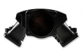 Hi-Ram Low-Profile Sheet Metal Fabricated Intake Manifold 102Mm Throttle Body Opening + Fuel Rail Kit Black With Logo Low Profile Mounting Provision For Map Sensor On Rear Of Intake Plenum Use GM #12592525 Or Equivalent Sniper EFI
