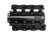 Hi-Ram Low-Profile Sheet Metal Fabricated Intake Manifold 102Mm Throttle Body Opening + Fuel Rail Kit Black With Logo Low Profile Mounting Provision For Map Sensor On Rear Of Intake Plenum Use GM #12592525 Or Equivalent Sniper EFI