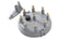 8234, Cap And Rotor Kit, Gray, Hei Style, Kit ACCEL