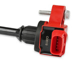 MSD Ignition Coil Blaster Series GM 4-Cyl Engines Red 4-Pack 2013-Present GM Vehicles 2.0L Turbo/2.5L Non-Turbo 4-Cylinder MSD Ignition