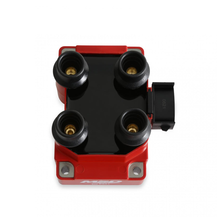 MSD Ignition Coil Pack Dis 4-Tower 1991-2001 Ford 4.6L/5.0L/5.4L Engines MSD Ignition