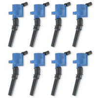 MSD Ignition Coil Blaster Ford 2-Valve V8 Blue 8-Pack 1998-2014 Ford 4.6L/5.4L 2-Valve MSD Ignition
