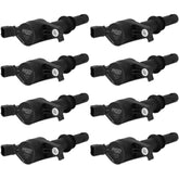 MSD Ignition Coil Blaster Ford 3-Valve V8 Black 8-Pack 2004-2008 Ford 4.6L/5.4L/6.8L 3-Valve MSD Ignition