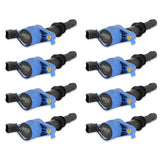 MSD Ignition Coil Blaster Ford 3-Valve V8 Blue 8-Pack 2004-2008 Ford 4.6L/5.4L/6.8L 3-Valve MSD Ignition