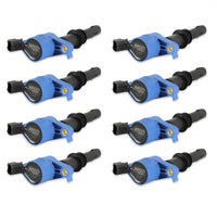 MSD Ignition Coil Blaster Ford 3-Valve V8 Blue 8-Pack 2004-2008 Ford 4.6L/5.4L/6.8L 3-Valve MSD Ignition