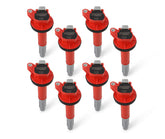 MSD Ignition Coil Blaster Ford Shelby Gt350/500 5.2L V8 Red 8-Pack 2016-2020 Mustang Gt350/Gt350R 2020 Mustang Gt500 5.2L Supercharged MSD Ignition