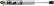 Fox 2.0 Performance Series 8.1in. Smooth Body IFP Stabilizer Steering Damper (Alum) - Black
