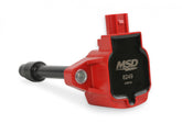 MSD Ignition Coil Blaster Series Honda 1.5L/2.0L/2.0L Turbo 4-Cyl-Red-4-Pack 2016-2020 Honda Civic 2.0L/2.0L Turbo 2015-2019 Honda Fit 4-Cylinder Engines MSD Ignition