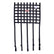 RaceQuip Ribbon Style Race Car Window Net with 1" Mounting Straps 825005RQP