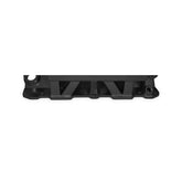 Sheet Metal Fabricated Intake Manifold Small Block Chevy Sbc Single Plane Carbureted Black With Logo Sniper EFI