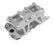 Sheet Metal Fabricated Intake Manifold Small Block Chevy Sbc Dual Quad Single Plane Carbureted Silver With Logo Sniper EFI