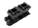 Sheet Metal Fabricated Intake Manifold Small Block Chevy Fabricated Intake Manifold Sbc Single Plane Carbureted (2 X 4150 Style Flange Changeable Plate) Black With Logo Sniper EFI