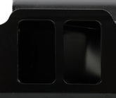 Sheet Metal Fabricated Intake Manifold Small Block Chevy Fabricated Intake Manifold Sbc Single Plane Carbureted (2 X 4150 Style Flange Changeable Plate) Black With Logo Sniper EFI