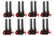 MSD Blaster Ignition Coil Gen Iii Hemi 05-24 Red 8-Pack 5.7/6.1/6.2/6.4 2005-2024 Hemi 5.7L/6.1L/6.2L/6.4L MSD Ignition
