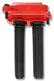 MSD Blaster Ignition Coil Gen Iii Hemi 05-24 Red Single 5.7/6.1/6.2/6.4 2005-2024 Hemi 5.7L/6.1L/6.2L/6.4L MSD Ignition