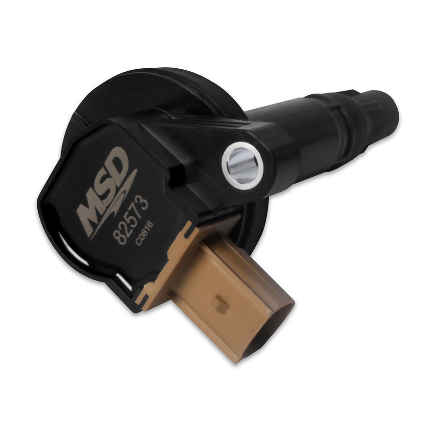 MSD Ignition Coil Ford Ecoboost 3.5L V6 3-Pin Connector Black 2010-2016 Ford Ecoboost 3.5L V6 3-Pin Connector MSD Ignition