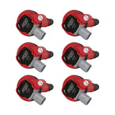 MSD Ignition Coil Ford Ecoboost 3.5L V6 2-Pin Connector Red 2010-2013 Ford Ecoboost 3.5L V6 2-Pin Connector MSD Ignition