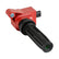Coil, Red, Ford Eco-Boost 2.0L L4, Single Fits 2019-2022 2.0L Ford Bronco Eco-Boost MSD Ignition