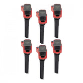 MSD Ignition Coil Ford Ecoboost 2.7L / 3.0L V6 Red 6-Pack 2018-2024 Ford Ecoboost 2.7L / 3.0L V6 6-Pack MSD Ignition