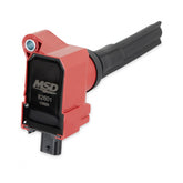 MSD Ignition Coil Ford Ecoboost 2.7L / 3.0L V6 Red Single 2018-2024 Ford Ecoboost 2.7L / 3.0L V6 MSD Ignition