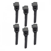 MSD Ignition Coil Ford Ecoboost 2.7L / 3.0L V6 Black 6-Pack 2018-2024 Ford Ecoboost 2.7L / 3.0L V6 6-Pack MSD Ignition