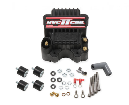 MSD Ignition Coil Hvc-2 Series Black Universal Use With MSD 7/8/10 Series Ignition Control MSD Ignition