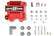 MSD Ignition Coil Hvc-2 Series Red Universal Use With MSD 7 Or 8 Series Ignition Control MSD Ignition