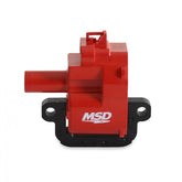 MSD Ignition Coil GM LS Blaster Series LS1/Ls6 Engines Red 8-Pack 1997-2006 GM LS1/Ls6 Engines 12556450/12558948 Replacement MSD Ignition