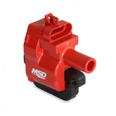 MSD Ignition Coil GM LS Blaster Series LS1/Ls6 Engines Red 8-Pack 1997-2006 GM LS1/Ls6 Engines 12556450/12558948 Replacement MSD Ignition
