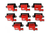 MSD Ignition Coil GM LS Blaster Series L-Series Truck Engine Red 8-Pack 1999-2007 GM L-Series Truck Engines 12558693/19355500 Replacement MSD Ignition