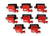 MSD Ignition Coil GM LS Blaster Series L-Series Truck Engine Red 8-Pack 1999-2007 GM L-Series Truck Engines 12558693/19355500 Replacement MSD Ignition