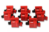 MSD Ignition Coil GM LS Blaster Series L-Series Truck Engine Red 8-Pack 1999-2007 GM L-Series Truck Engines 12558693/19355500 Replacement MSD Ignition