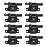MSD Ignition Coil Blaster Series LS2/Ls3/Ls4/Ls7/Ls9 Engines -Black 8-Pack 2005-2013 GM LS Engines 12570616/12573190/12611424 Replacement MSD Ignition