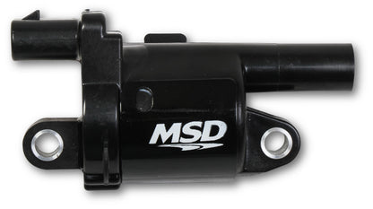 MSD Ignition Coil Blaster Series Gen V Gdi Engine Black 8-Pack- Round 2014-Up GM Lt Direct Injected Engine Round MSD Ignition
