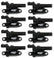 MSD Ignition Coil Blaster Series Gen V Gdi Engine Black 8-Pack- Round 2014-Up GM Lt Direct Injected Engine Round MSD Ignition
