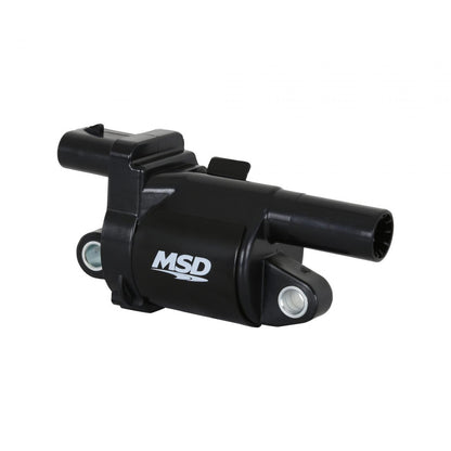 MSD Ignition Coil Blaster Series Gen V Gdi Engine Black 8-Pack- Round 2014-Up GM Lt Direct Injected Engine Round MSD Ignition