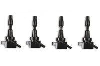 MSD Ignition Coil Blaster Series Hyundai/Kia 1.6L Turbo Black 4-Pack Fits Hyundai Elantra Sport/Kona/Sonata/Tucson/Veloster 2015-2020 1.6L Turbo Engine 2017-2020 Kia Forte Gt/Forte5/ Optima/Soul 1.6L Turbo Engine MSD Ignition