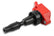 MSD Ignition Coil Blaster Series Hyundai/Kia 1.6L Turbo Red 4-Pack Fits Hyundai Elantra Sport/Kona/Sonata/Tucson/Veloster 2015-2020 1.6L Turbo Engine 2017-2020 Kia Forte Gt/Forte5/ Optima/Soul 1.6L Turbo Engine MSD Ignition